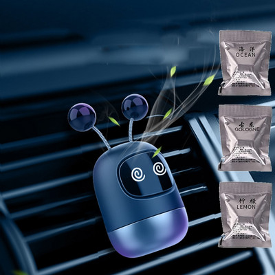 Aromaterapijska štipaljka/zalijepi crtani robot Difuzor parfema Ventilacijski otvor Kreativni dodaci za automobile Suvenir Poklon za odrasle