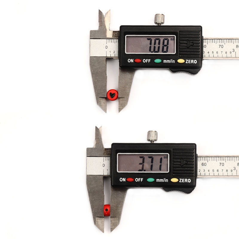 100 kom/lot 4 x 7 mm jednobojne akrilne crne perle u obliku srca za izradu nakita, labave razmaknice, ogrlica, narukvica DIY