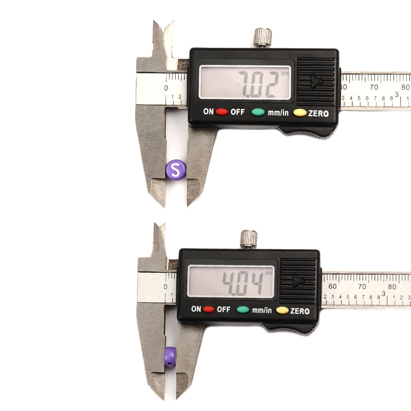100 kom/lot Jednobojne akrilne perle Šarene perle sa slovima za izradu nakita DIY dodaci Narukvica Ogrlica Veleprodaja