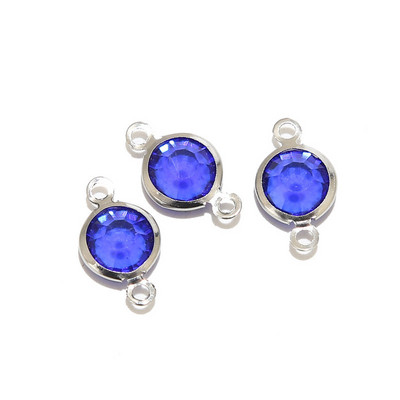 10 KOM od nehrđajućeg čelika, tupi srebrni kristalni kamenčići, konektor, dragi kamen, šarm, kuglice, nalazi za izradu nakita, rukotvorine