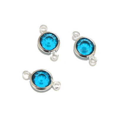 10 KOM od nehrđajućeg čelika, tupi srebrni kristalni kamenčići, konektor, dragi kamen, šarm, kuglice, nalazi za izradu nakita, rukotvorine