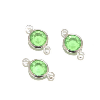 10 KOM od nehrđajućeg čelika, tupi srebrni kristalni kamenčići, konektor, dragi kamen, šarm, kuglice, nalazi za izradu nakita, rukotvorine