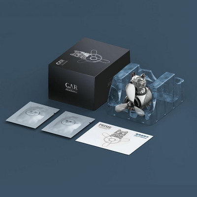 Francuski buldog Pilot Auto Osvježivač zraka Otvor za izlaz zraka Propeler Aroma Unutarnji dodaci Difuzor parfema Osvježivač Ukrasi