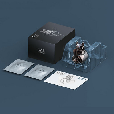 Francuski buldog Pilot Auto Osvježivač zraka Otvor za izlaz zraka Propeler Aroma Unutarnji dodaci Difuzor parfema Osvježivač Ukrasi