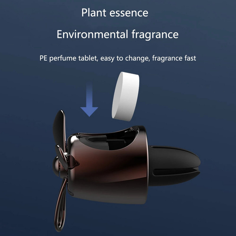 Francuski buldog Pilot Auto Osvježivač zraka Otvor za izlaz zraka Propeler Aroma Unutarnji dodaci Difuzor parfema Osvježivač Ukrasi