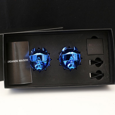 2 db DOBOZ Cool New Car Scentl Bulldog 2021 Autó légfrissítő Szellőző Clip Parfüm Illat Autóbelső Kiegészítők Tiszta Autószag