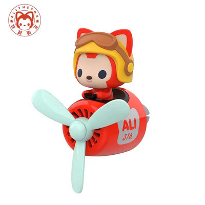 Osvježivač zraka za automobil Green Bear Pilot Rotirajući propeler Izlaz Miris Slatki dizajn Dodaci za automobile Interijer Parfem Diffuse