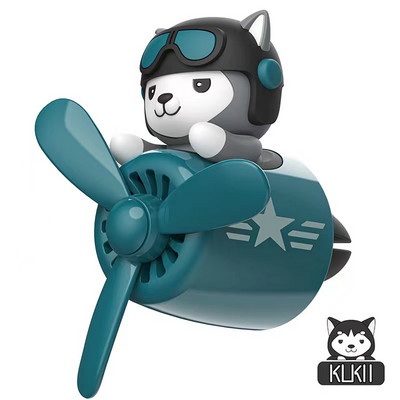 Osvježivač zraka za automobil Green Bear Pilot Rotirajući propeler Izlaz Miris Slatki dizajn Dodaci za automobile Interijer Parfem Diffuse
