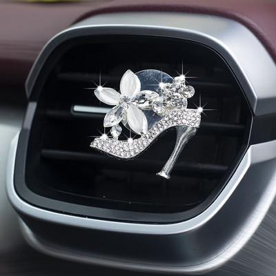 Automobilski klima uređaj Stezaljka za ventilacijski otvor Osvježivač zraka Auto Interijer Bling Dijamantna kruna Dekoracija Auto Aroma Difuzor Dodaci za automobil
