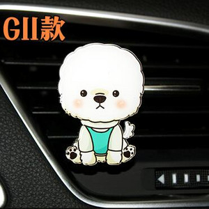 Slatki pas Otvor za ventilaciju automobila Privjesci Štene iz crtanog filma Unutrašnjost automobila Osvježivač zraka Difuzor mirisa automobila Dekoracija Auto pribor