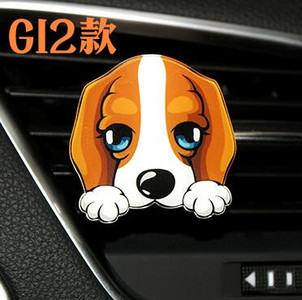 Slatki pas Otvor za ventilaciju automobila Privjesci Štene iz crtanog filma Unutrašnjost automobila Osvježivač zraka Difuzor mirisa automobila Dekoracija Auto pribor