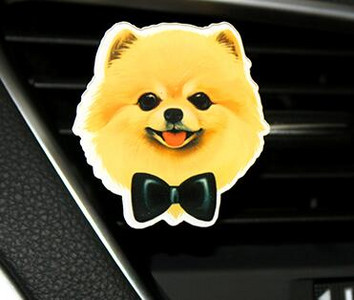 Slatki pas Otvor za ventilaciju automobila Privjesci Štene iz crtanog filma Unutrašnjost automobila Osvježivač zraka Difuzor mirisa automobila Dekoracija Auto pribor