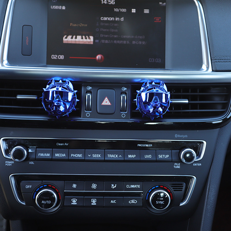 Novi kreativni Bulldog osvježivač zraka Parfem za automobil Dekoracija automobila Auto Geur Clip Bulldog mirisni miris Parfum Voiture Difuzor za automobil