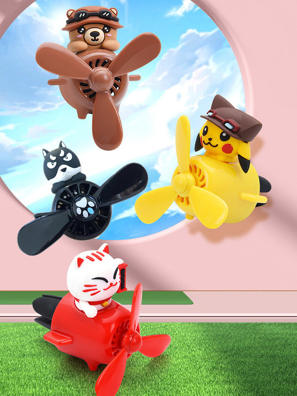 Novi osvježivač zraka za automobile, raspršivač mirisa, aromaterapija, crtani film, miris u stilu pilota, lijepi anime, anime, aroma klip, parfemski propeler