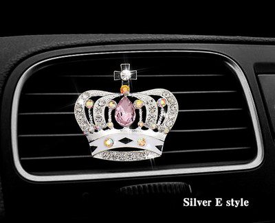 Kruna Stilski osvježivač zraka u automobilu difuzor u bočici parfema u automobilu auto Izlaz klima uređaja Otvor za zrak Spojnica za parfem