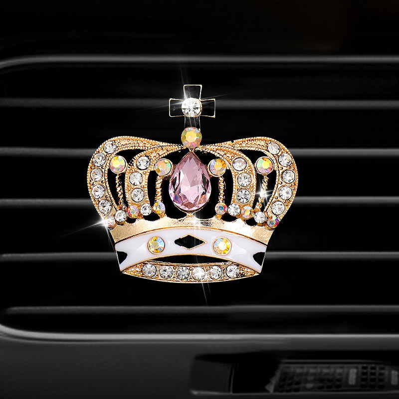 Kruna Stilski osvježivač zraka u automobilu difuzor u bočici parfema u automobilu auto Izlaz klima uređaja Otvor za zrak Spojnica za parfem