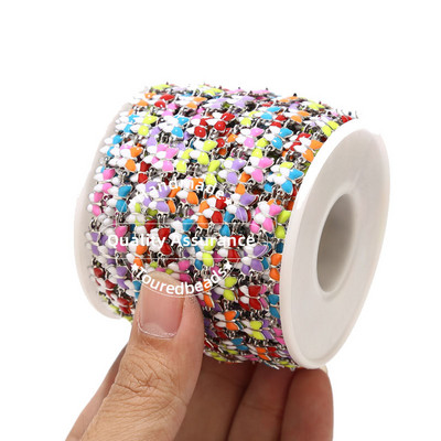 1M višebojni emajlirani lančići s leptirima od nehrđajućeg čelika za žene Ogrlica Narukvica Izrada bez nikla