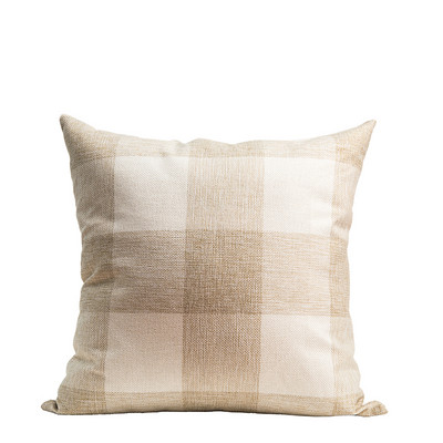 Husă de pernă în carouri la modă clasică, cu dungi geometrice, huse de pernă decorative pentru casă, perne de canapea, huse de perne