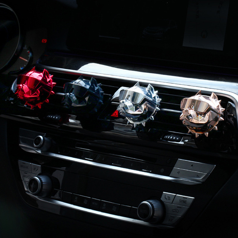 Bulldog osvježivač zraka parfem Auto Car Bulldog izlaz mirisa Otvor Čvrsti raspršivač mirisa Unutarnja dekoracija Stil automobila