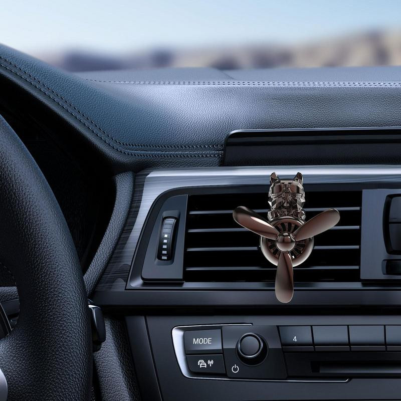 Automobilski osvježivač zraka Slatki buldog pilot Automobilski difuzor Rotirajući propeler Automobilski osvježivači zraka Dekoracija za automobile