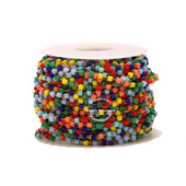 1M šareni kvadratni trokut od nehrđajućeg čelika, zlatni lančići s perlama, naočale, pribor za izradu lanaca, narukvica, ogrlica