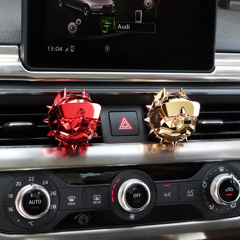 Bulldog Fashion Odorizant pentru mașină Clip de parfum Difuzor de parfum Aerisitoare automate Odorizant de miros Parfum Accesorii de interior
