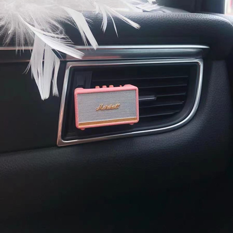 Retro zvučnik za muškarce Osvježivač zraka za automobil Gipsani difuzor za muškarce i žene Poslovni rođendanski poklon Dodaci za automobile za djevojčice