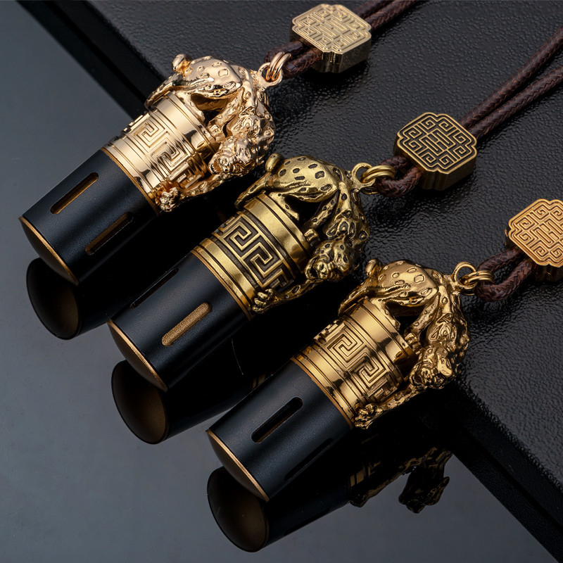 Metal + koža Luksuzni životinjski dizajn Miris za automobil Retro stil Auto osvježivač zraka Dobar miris Viseći ukras za parfem za automobil