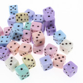 20 kom Mješovite prozirne akrilne perle za razmak od kockica 10 mm kvadratne šarene perle DIY dodaci za izradu nakita