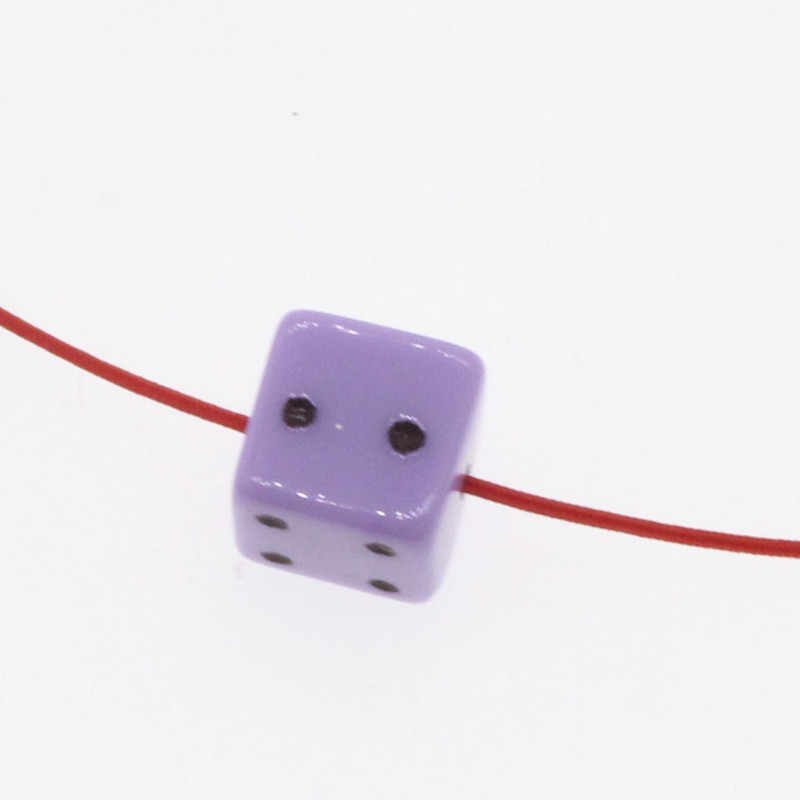 20 kom Mješovite prozirne akrilne perle za razmak od kockica 10 mm kvadratne šarene perle DIY dodaci za izradu nakita