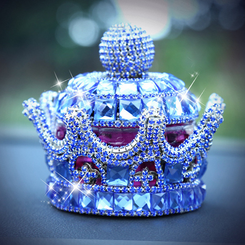 Ukrasi za parfeme za automobile Crystal Crown Parfem Osvježivač zraka Miris Bočica parfema Dodaci za interijer automobila Uređenje interijera automobila