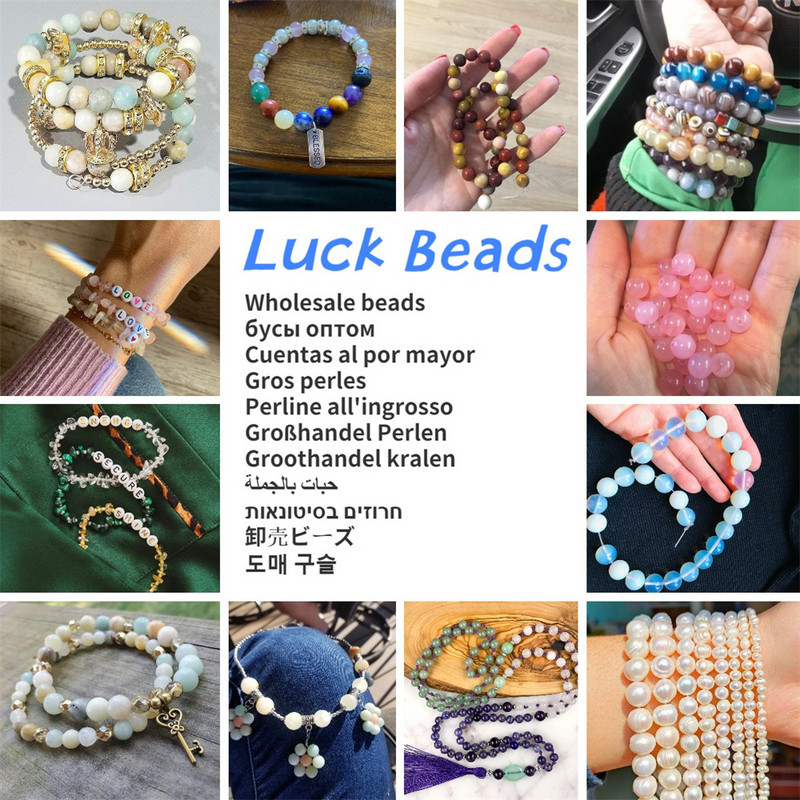 Bijele prirodne tirkizne kamene perle Howlite Mala okrugle labave perle za nakit Narukvice Izrada ogrlica DIY Dekorativni dodaci