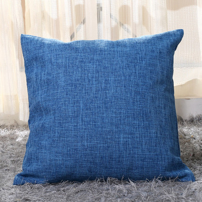 Tömör vászon kanapé derékpárnahuzat 40*40/45*45/50*30/50*50/55*55/40*60cm irodai párnahuzat lakberendezési párnahuzat Cojine