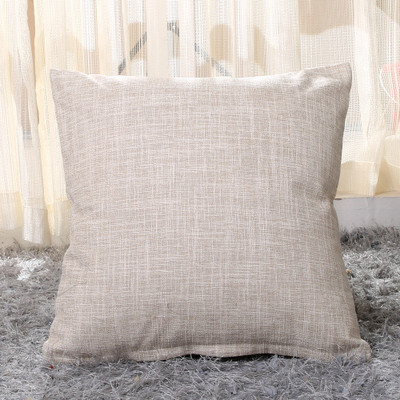 Tömör vászon kanapé derékpárnahuzat 40*40/45*45/50*30/50*50/55*55/40*60cm irodai párnahuzat lakberendezési párnahuzat Cojine