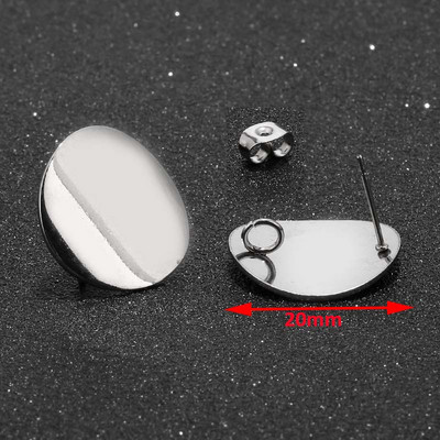 40 komada zlatnih klinova za naušnice od nehrđajućeg čelika s petljom savijenim okruglim dijelovima uha za izradu naušnica