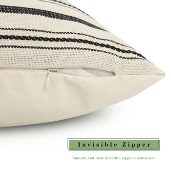 Nordic Cushion Cover Retro Strips Μαξιλαροθήκη για αυτοκίνητο για καναπέ Διακόσμηση σπιτιού Cojines Κάλυμμα μαξιλαριού Διακοσμητικό καναπέ Para