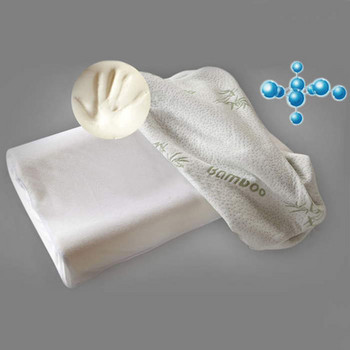 Sleeping Bamboo Pillow Memory Foam Ορθοπεδικό Μαξιλάρι Oreiller Μαξιλάρι Υγιές αναπνεύσιμο Μαξιλάρι Ορθοπεδικό Αυχένα Ανακούφιση κόπωσης