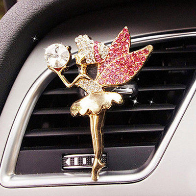 Automobil Solid Aromaterapija Osvježivač zraka Balet Djevojka Auto Outlet Parfem ŠTAJKA Modni auto Dekoracija Interijer Bling Ornament