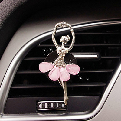 Automobil Solid Aromaterapija Osvježivač zraka Balet Djevojka Auto Outlet Parfem ŠTAJKA Modni auto Dekoracija Interijer Bling Ornament
