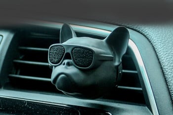 New Bulldog Car Parfume Освежител за въздух Creative Auto Scent Парфюм Парфюм Щипка Auto Vent Освежител за въздух Автомобилни аксесоари