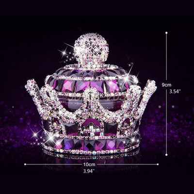 Crystal Crown Automobilių kvapų difuzorius Kvepalų buteliukų laikikliai Ornamentai Vidaus apdaila Automobilis Namai Biuras Oro gaivikliai-V003