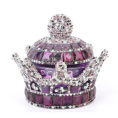 Crystal Crown Autóillat Diffúzor Parfümös Palacktartók Díszek Belső Dekoráció Autó Otthon Irodai Légfrissítők-V003