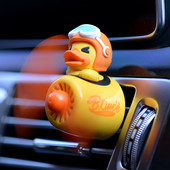 Cute Duck Pilot automašīnu gaisa atsvaidzinātājs aromāts aromterapijas izvads automašīnu interjera dekorēšanai piederumi, cietas smaržas