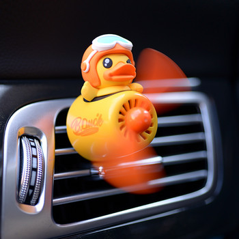 Cute Duck Pilot Автомобилен освежител за въздух Аромат Ароматерапия Изход за аксесоари за интериорна декорация на автомобили Твърд парфюм