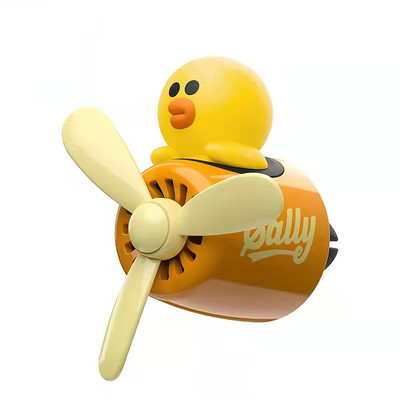 Cute Duck Pilot automašīnu gaisa atsvaidzinātājs aromāts aromterapijas izvads automašīnu interjera dekorēšanai piederumi, cietas smaržas