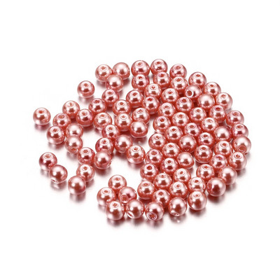 100db/zsák 4-10mm Mixcolour Kerek Üveggyöngy Maggyöngyök Laza gyöngyök Karkötő Fülbevaló barkács ékszerekhez Kereső kiegészítők