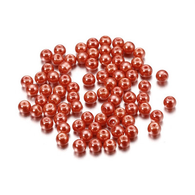 100db/zsák 4-10mm Mixcolour Kerek Üveggyöngy Maggyöngyök Laza gyöngyök Karkötő Fülbevaló barkács ékszerekhez Kereső kiegészítők