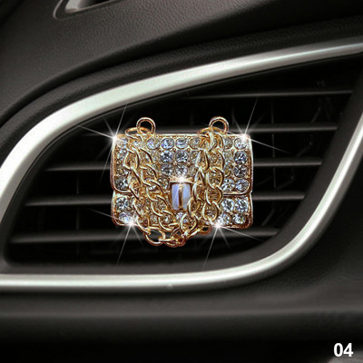 Autós légfrissítő Auto Outlet parfüm Clip Bling autós kiegészítők lányok pénztárca magas sarkú autó illat diffúzor Elegáns autó dekoráció