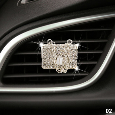 Autós légfrissítő Auto Outlet parfüm Clip Bling autós kiegészítők lányok pénztárca magas sarkú autó illat diffúzor Elegáns autó dekoráció