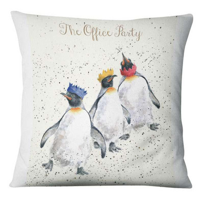 Zabavna božićna ilustracija Jastučnica s printom Jelen Djed Božićnjak Jastuk Ukrasni jastuci Jastuci za kućni dekor Ukrasni jastuci za kauč 17*17 inča